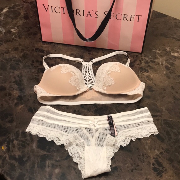 Victoria's Secret Other - NWT Victoria’s Secret Lacey Bra & Cheeky Panty Set